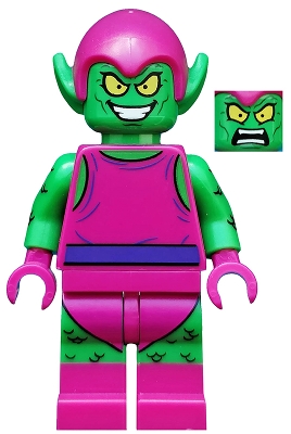 Green Goblin - Bright Green Skin, Magenta Outfit
Komplett i god stand.