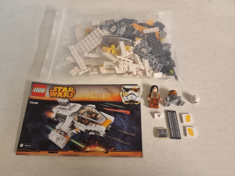 Sett 75048 fra Lego Star Wars : Star Wars Rebels serien.
Pent brukt sett.
Komplett med manual.