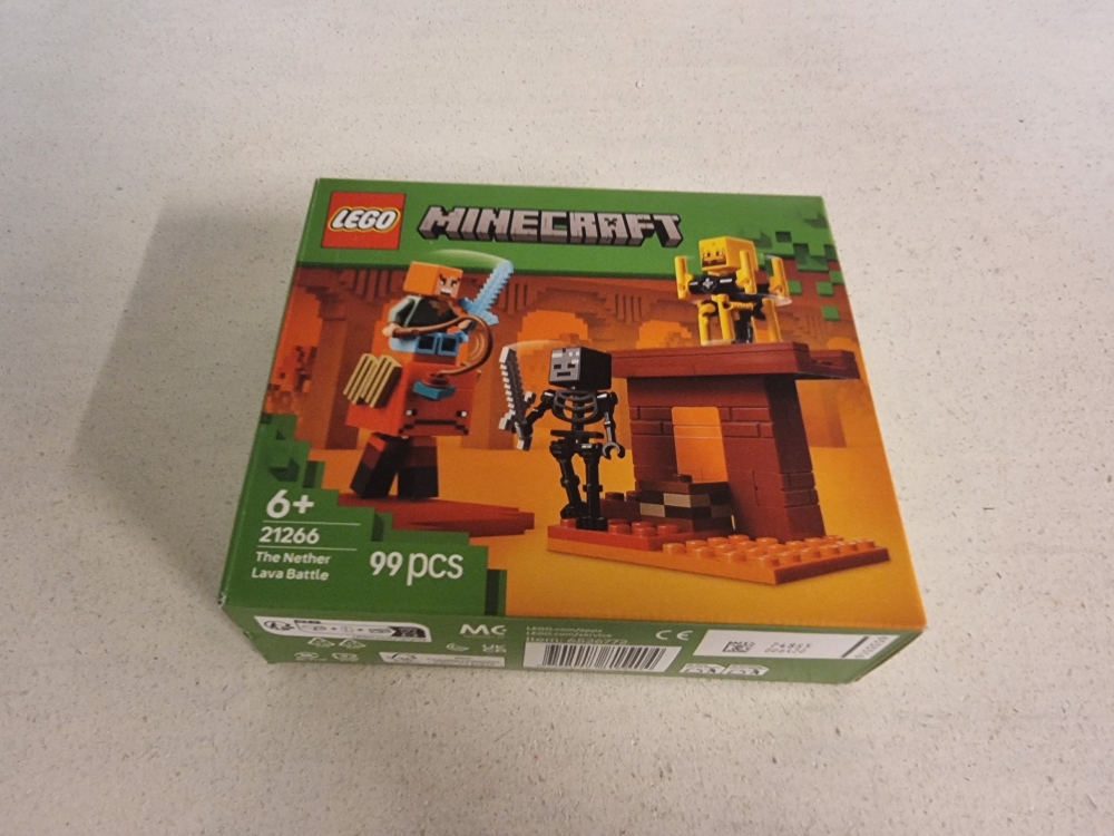 Sett 21266 fra Lego Minecraft serien.
Uåpnet.