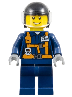 Helicopter Pilot - Dark Blue Suit with Harness
Komplett i god stand.