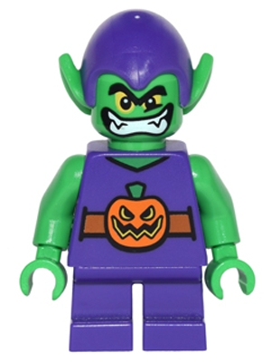 Green Goblin - Bright Green Skin, Dark Purple Outfit, Short Legs
Komplett i god stand.