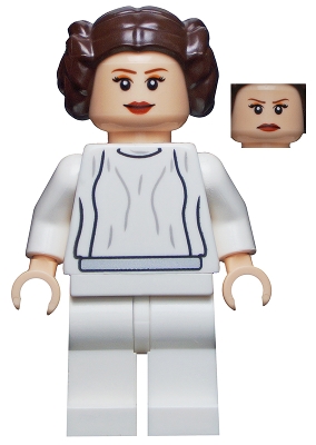 Princess Leia (White Dress, Big Eyelashes)
Komplett i god stand.