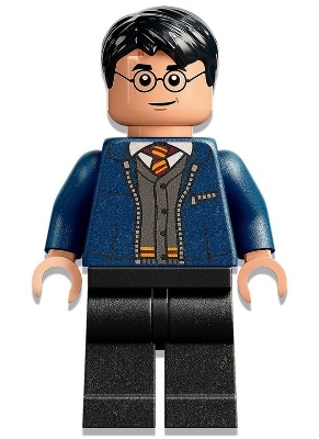 Harry Potter - Dark Blue Open Jacket over Gryffindor Cardigan Sweater, Black Legs
Komplett i god stand.