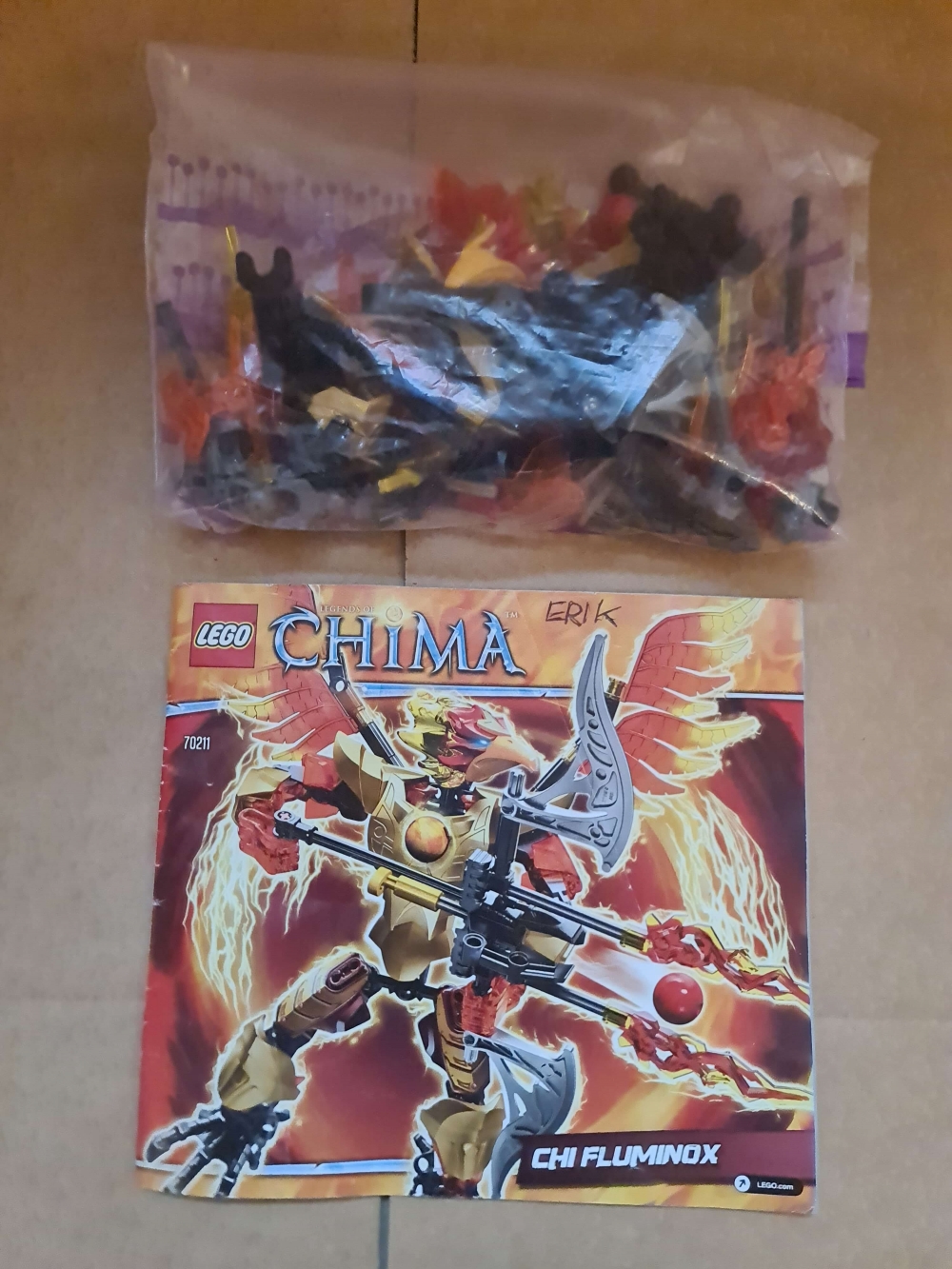 Sett 70211 fra Lego Chima serien.

Meget pent. Komplett med manual. 
