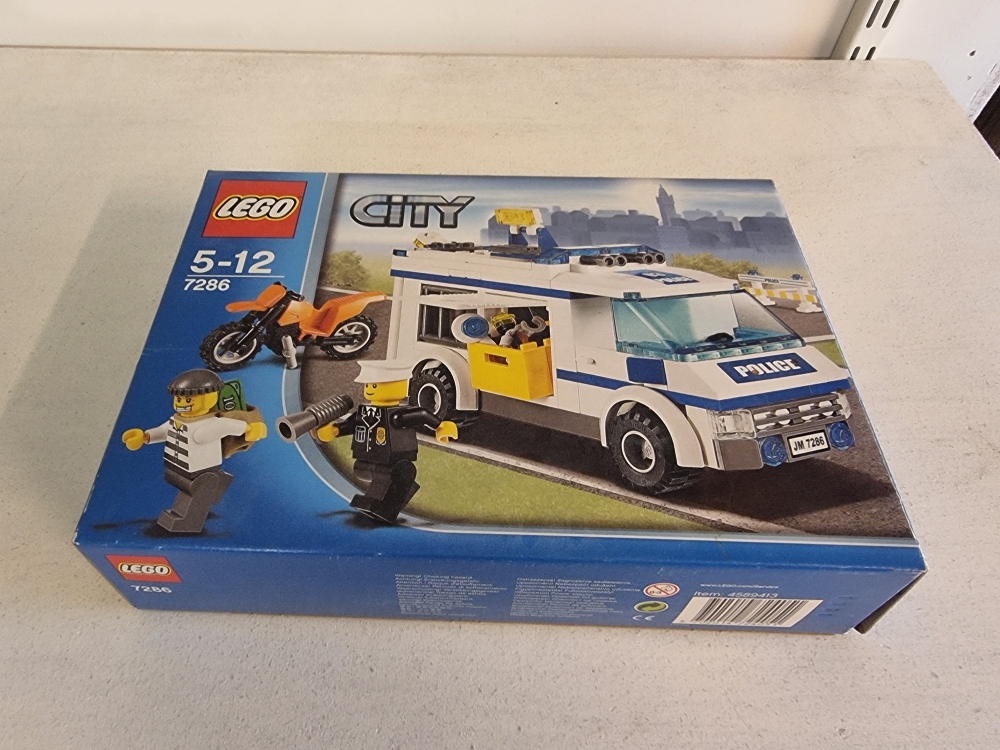 Sett 7286 fra Lego City serien.
Ny i eske. 
Esken er åpnet, posene forseglet.