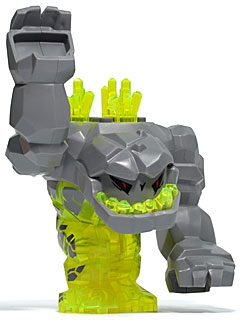Geolix with 3 Crystals on Back (Rock Monster)
Komplett i god stand.