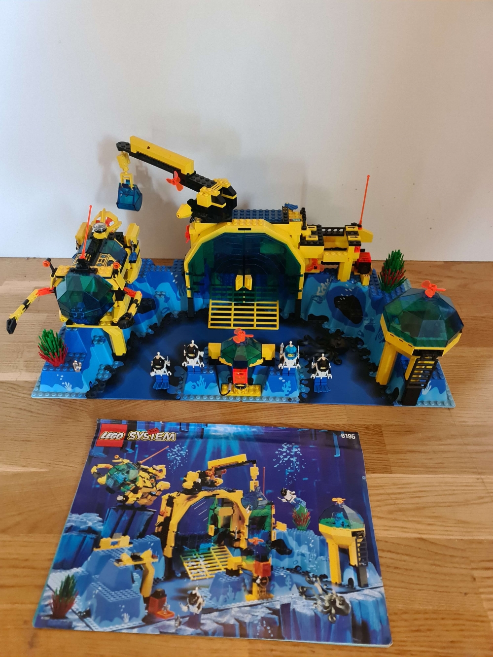 Sett 6195 fra Lego Aquazone : Aquanauts serien.
Meget pent.
Komplett med manual.