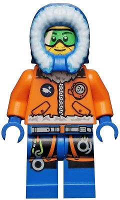 Arctic Explorer, Male with Green Goggles
Komplett i god stand.
