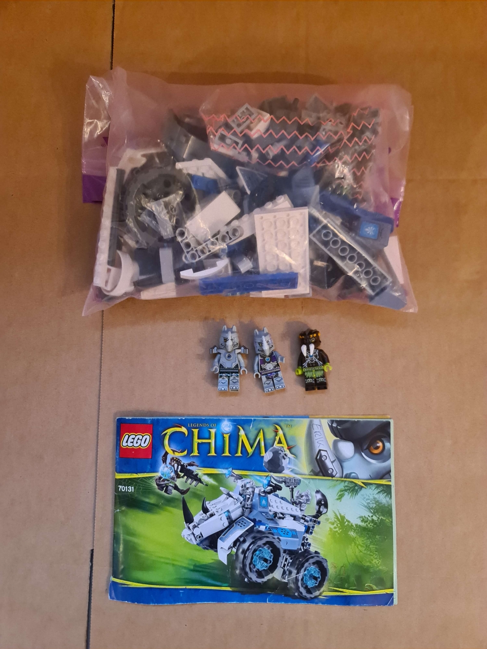 Sett 70131 fra Lego Chima serien. 

Meget pent. Komplett med manual. 