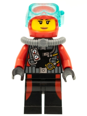 Scuba Diver, Female without Flippers
Komplett i god stand.