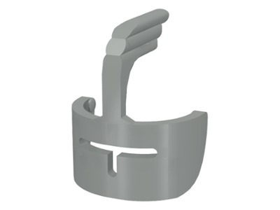 Minifigure, Visor Castle with Grille and Feather
I god stand.