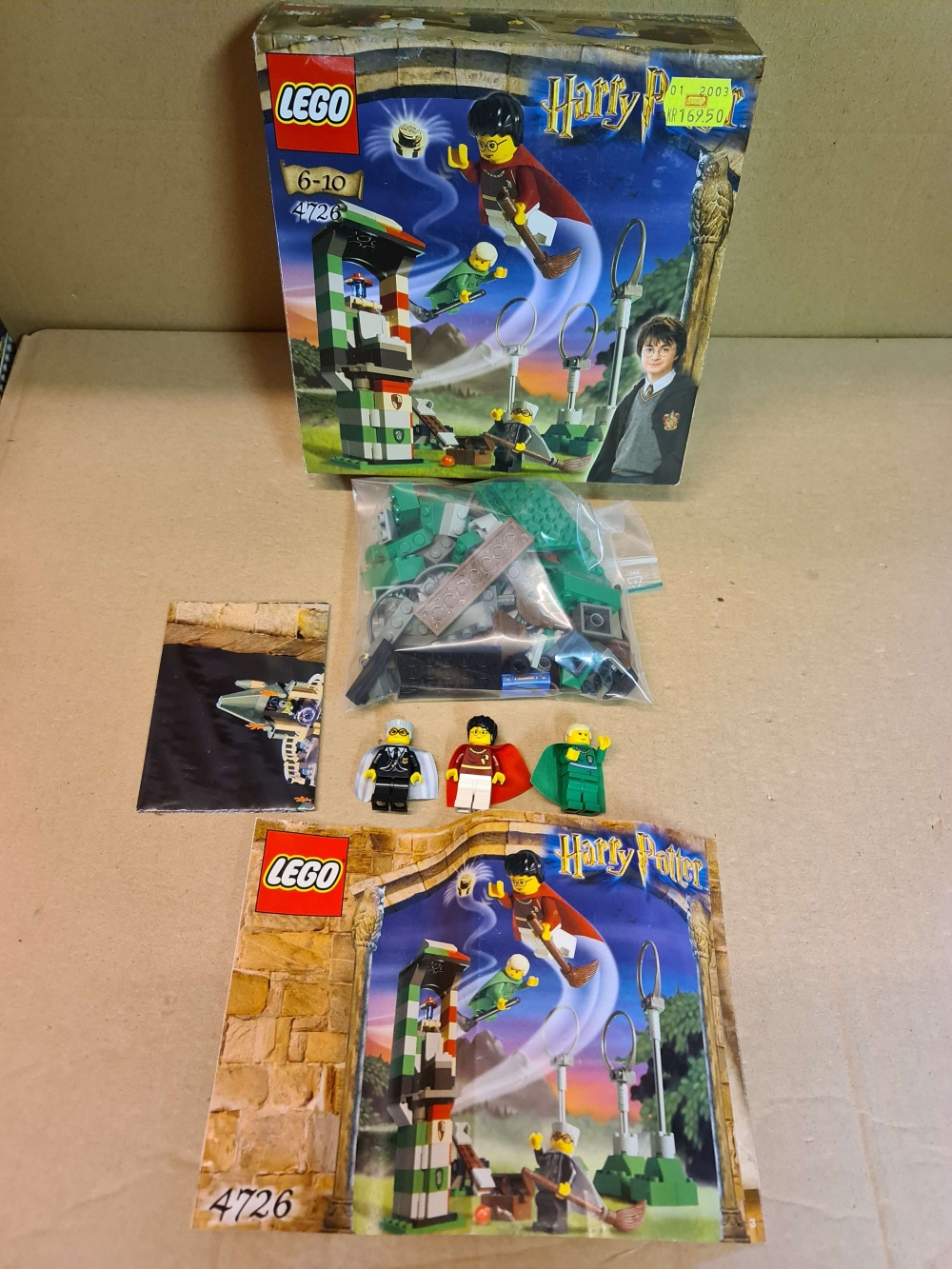 Sett 4726 fra Lego Harry Potter serien.
Komplett i mint tilstand.
Med manual og eske.