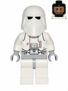 Snowtrooper, Light Bluish Gray Hips, Light Bluish Gray Hands, Printed Head, Torso Back Printing
Komplett i god stand.