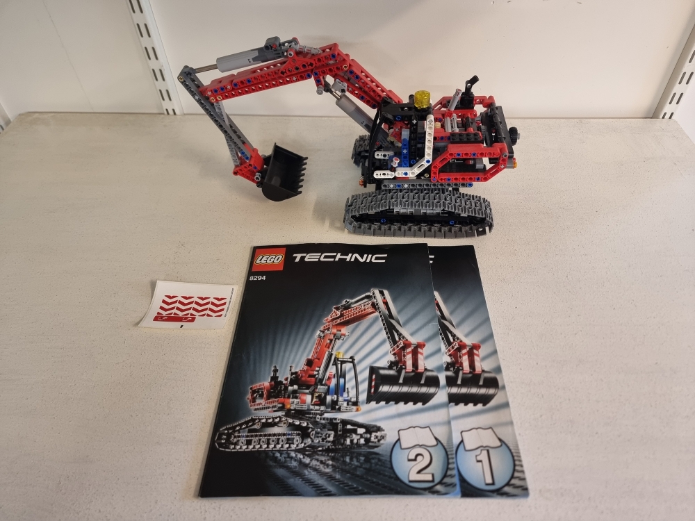 Sett 8294 fra Lego Technic serien.
Som nytt.
Komplett med manual og ubrukte klistremerker.
