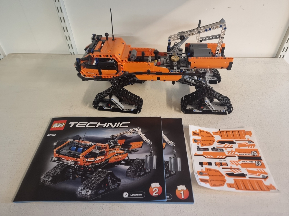 Sett 42038 fra Lego Technic serien.
Som nytt.
Komplett med manualer og ubrukte klistremerker.