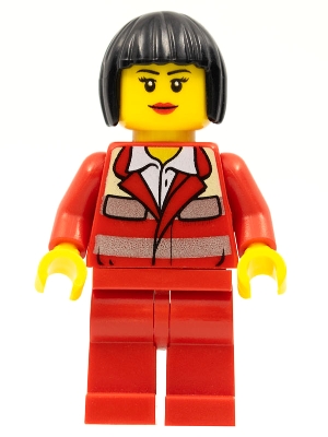 Paramedic - Red Uniform, Female, Black Bob Cut Hair
Komplett i god stand.