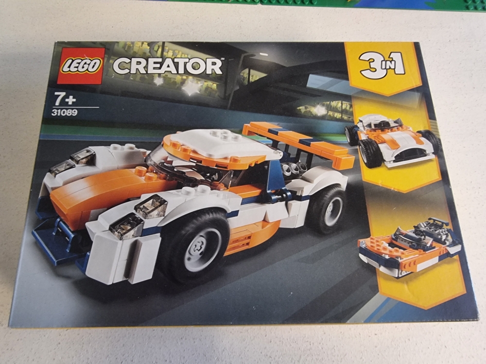 Sett 31089 fra Lego Creator : Model : Race serien.
Uåpnet.