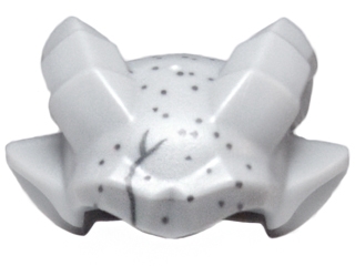 Minifigure, Headgear Head Top, Gargoyle Horns and Ears with Dark Bluish Gray Crack and Dots Pattern
I god stand.