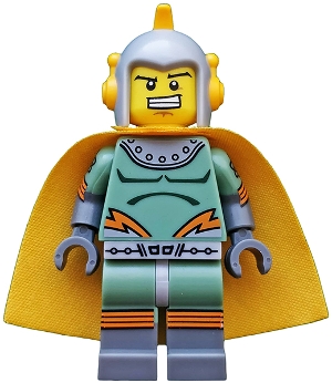 Retro Space Hero, Series 17 (Minifigure Only without Stand and Accessories)
Komplett i god stand.