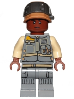 Rebel Trooper, Reddish Brown Head, Helmet with Pearl Dark Gray Band (Corporal Tonc)
Komplett i god stand.