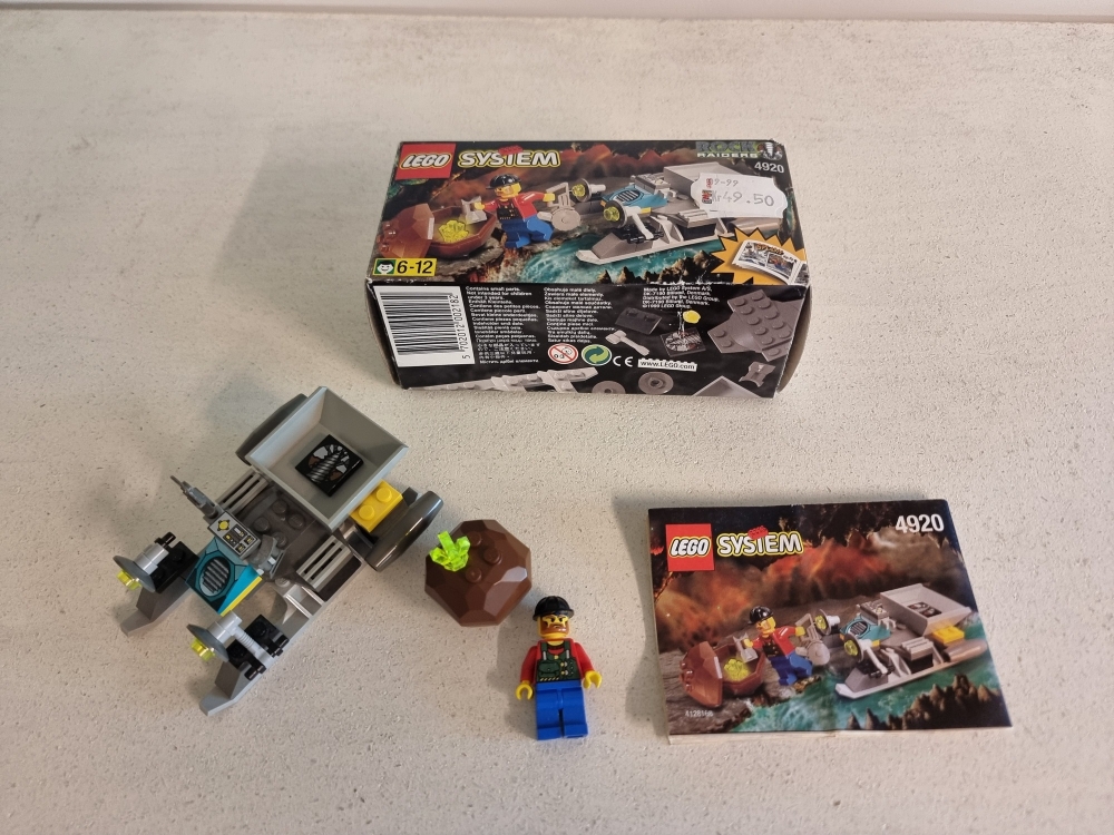 Sett 4920 fra Lego Rock Raiders serien.
Meget pent
Komplett med manual og eske.
