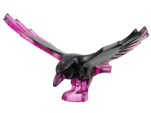 Bird, Raven with Spread Wings with Marbled Black Pattern
I god stand.