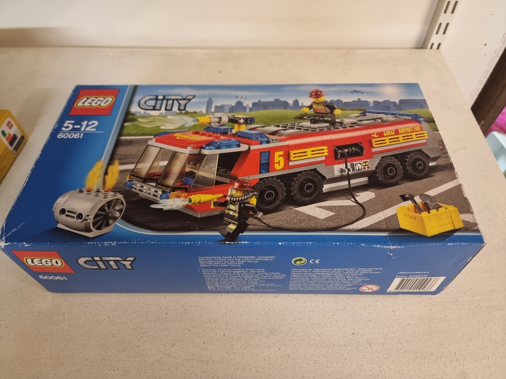 Sett 60061 fra Lego City : Fire serien.
Uåpnet.