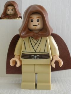 Obi-Wan Kenobi (Young with Hood and Cape, Tan Legs, Smile)
Komplett i god stand.