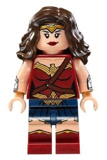 Wonder Woman - Dark Red Torso, Dark Blue Skirt
Komplett i god stand.