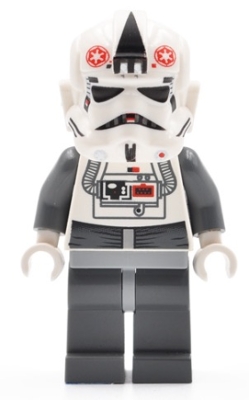 AT-AT Driver - Red Imperial Logo, Bluish Grays, Black Head, Stormtrooper Type 2 Helmet
Komplett i god stand.