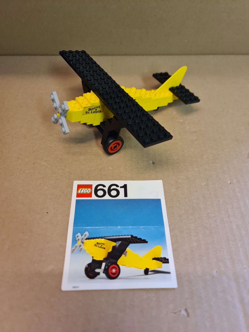 Sett 661 fra Lego Legoland serien.
Pent sett. Originale brikker.
Komplett med manual.