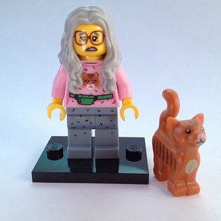 Mrs. Scratchen-Post, The LEGO Movie (Complete Set with Stand and Accessories)
Komplett i god stand.