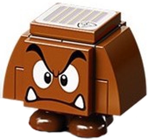 Goomba (Dark Bluish Gray Interior Pieces) - Angry
Komplett i god stand.