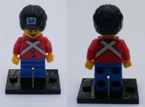 BR LEGO Minifigure polybag
Komplett med stand. (uten polybag)