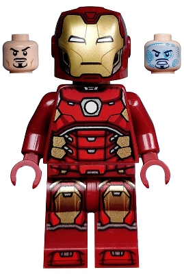 Iron Man - Silver Hexagon on Chest
Komplett i god stand.