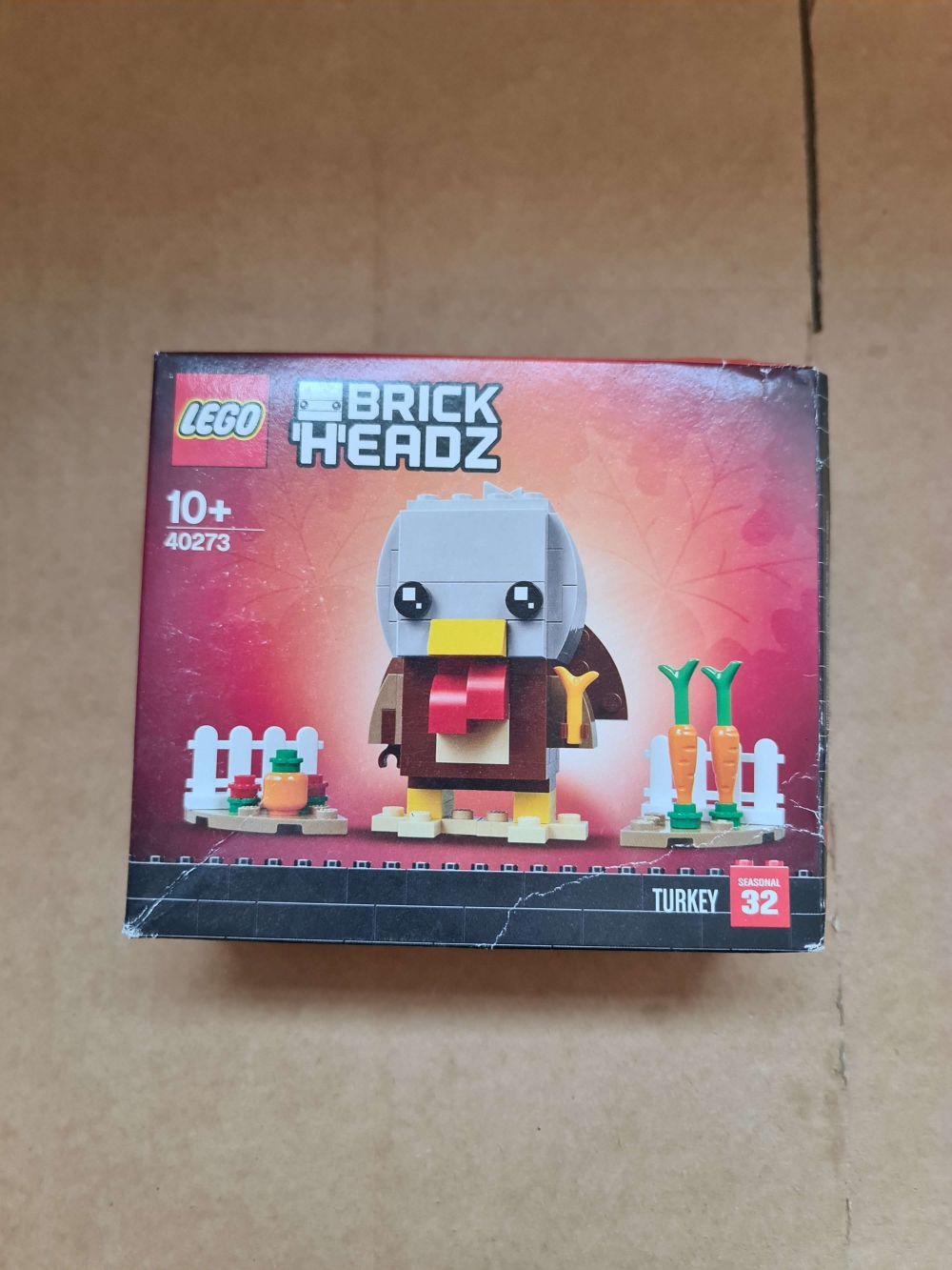 Sett 40273 fra Lego Brickheadz serien.
Uåpnet. Eske er ikke perfekt.