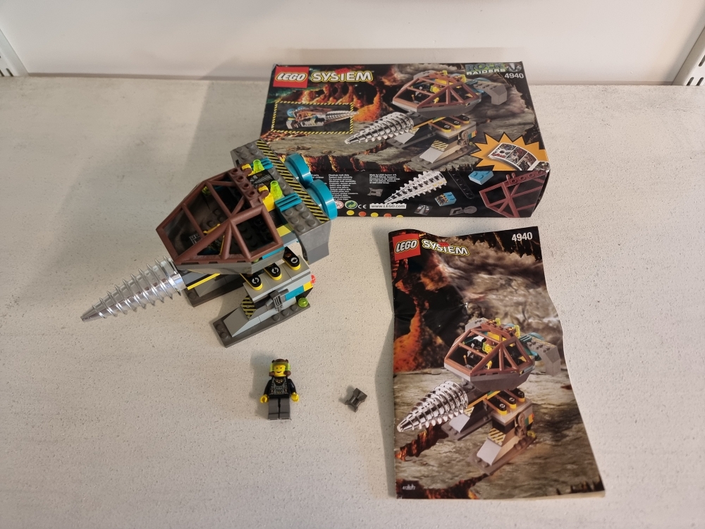 Sett 4940 fra Lego Rock Raiders serien.
Meget pent sett.
Komplett med manual og eske.