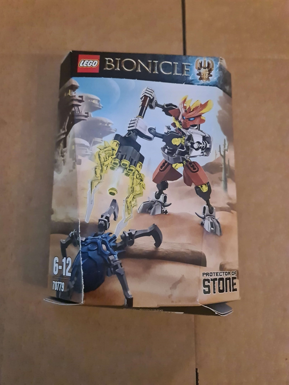 Sett 70779 fra Lego Bionicle serien.
Nytt i eske. Esken har en rift.