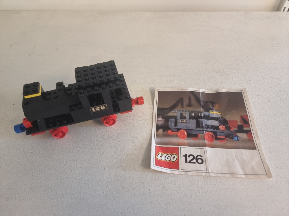 Sett 126 fra lego Train : 4.5V serien.
Meget pent sett. 
Komplett med manual.
