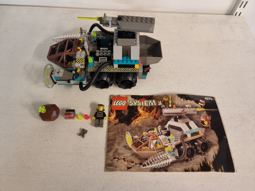 Sett 4970 fra Lego Rock Raiders serien.
Meget pent sett.
Komplett med manual.