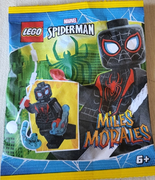 Miles Morales paper bag #1
Uåpnet.