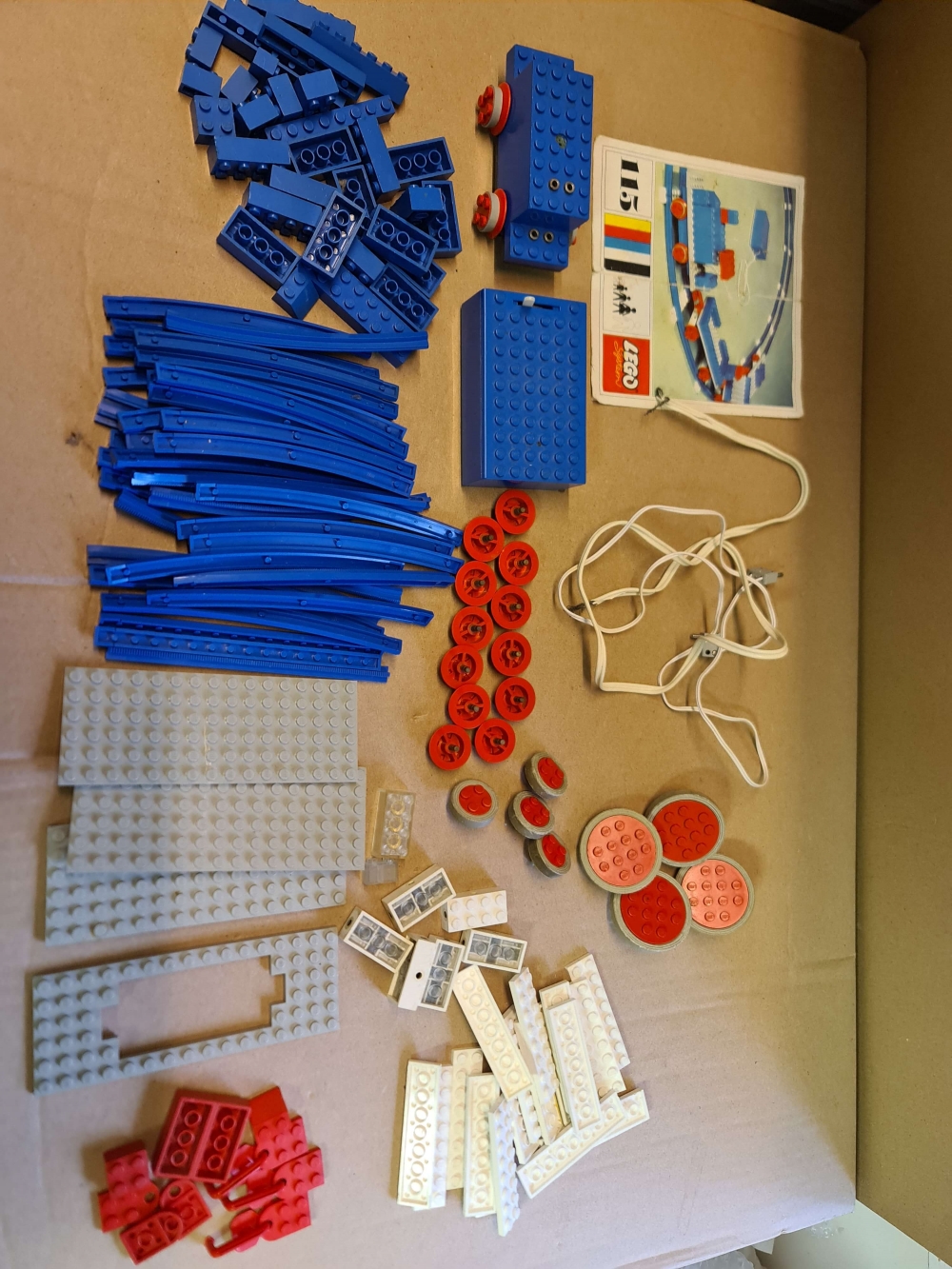 Sett 115-2 fra Lego Train : 4.5v serien.
Komplett med manual.
