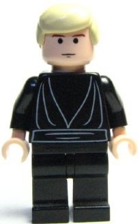 Luke Skywalker - Light Nougat, Black Tunic
Komplett i god stand. Noen bruksmerker