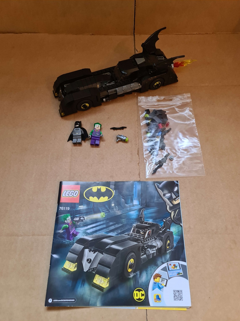 Sett 76119 fra Lego Super Heroes : Batman II serien.
Meget pent. Som nytt.
Komplett med manual og alle ekstradeler.