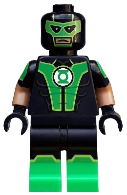 Green Lantern, DC Super Heroes (Minifigure Only without Stand and Accessories)
Komplett. Med lykt.