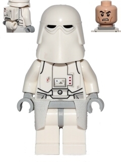 Snowtrooper, Light Bluish Gray Hips, Light Bluish Gray Hands, White Kama
Komplett i god stand.