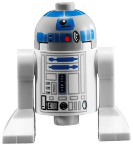 Astromech Droid, R2-D2, Light Bluish Gray Head
Komplett i god stand.