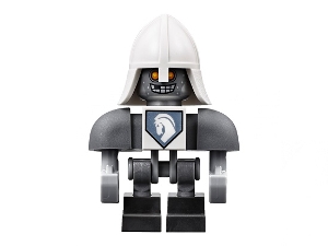 Lance Bot - Dark Bluish Gray Shoulders, White Helmet
Komplett i god stand.