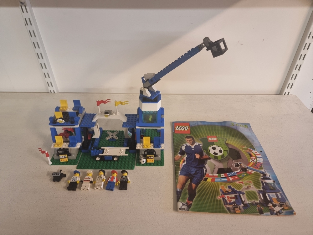 Sett 3408 fra Lego Sports : Soccer serien
Meget pent.
Komplett med manual.