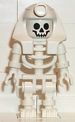Skeleton with Standard Skull, White Mummy Headdress
Komplett i god stand.